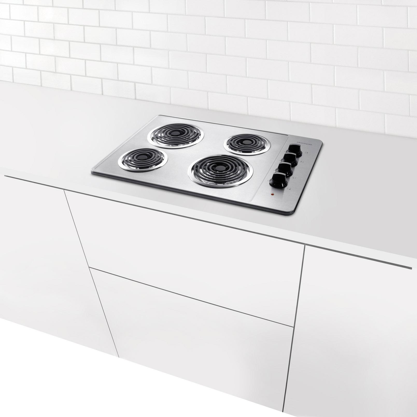 Frigidaire FFEC3005LS30" BuiltIn Electric Cooktop with 4 Coil Burners